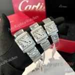 High Quality Replica 2023 Cartier Tank Francaise Silver Face Quartz Watches